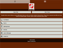 Tablet Screenshot of ennecaffe.com